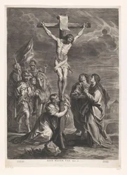 Christus aan het kruis (Ecce mater tua)