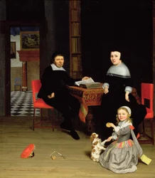 Portret van een Familie