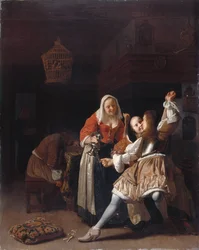De Omhelzende Kavalier, ca. 1660-65