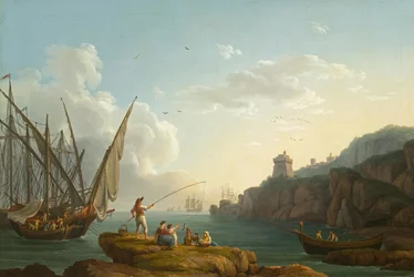 Kustlandschap bij Vietri

Oorspronkelijke titel Kustlandschap bij Vietri