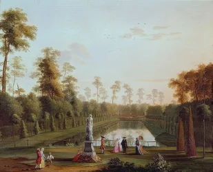 Het bassin in de dierentuin
