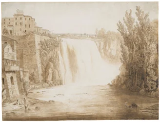 De Cascata Grande van Isola del Liri, 1793