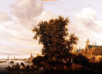 De Maas bij Gorkum