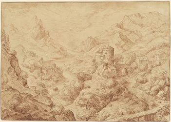 Panoramisch Rivierlandschap
