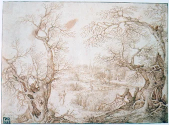 Winterlandschap, ca. 1565-1602