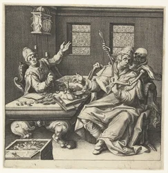 De geldwegers en de Dood