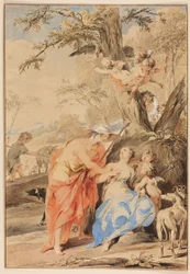 Jupiter en Mnemosyne