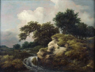 Landschap met Duin en Kleine Waterval