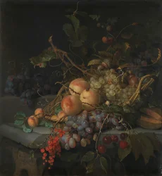 Stilleven met fruit
