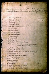Index van Harnassen uit Een Elizabethaans Wapenboek, ca. 1589