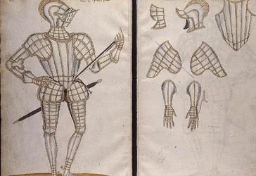 Harnas voor Sir Christopher Hatton, 1589