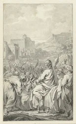 De intocht in Jerusalem