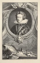 Portret van Henry, Prins van Wales, illustratie uit 