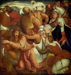 Christus en Veronica (olieverf op doek)