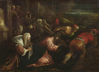 Christus draagt het kruis