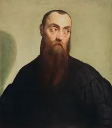 Portret van een man met baard