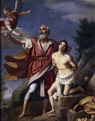 Het offer van Isaac, 1594