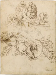Het Martelaarschap van Sint Bartholomeus; De Bekering van Sint Paulus