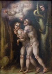 Verdrijving van Adam en Eva uit het aardse paradijs