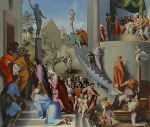 Jozef met Jakob in Egypte, waarschijnlijk 1518
