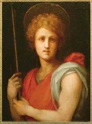 Johannes de Doper (schilderij op doek)