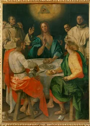 Emmaüsgangers (schilderij op doek)