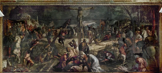 Kruisiging (olieverf op doek)