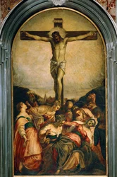 Kruisiging (olieverf op doek)