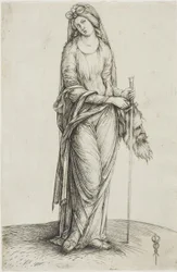 Judith met het hoofd van Holofernes