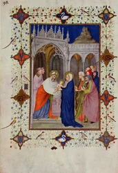 Uren van Notre Dame: None, De Presentatie in de Tempel, uit de 