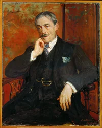 Paul Valery, dichter (schilderij op doek)