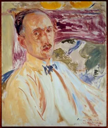 Studie voor het portret van François Mauriac (1885-1970), Franse schrijver