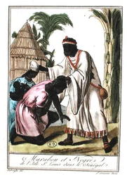 Marabout uit Saint-Louis, Senegal