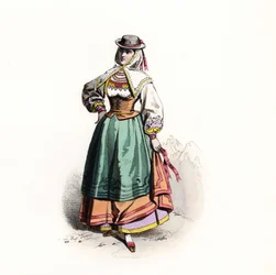 Vrouw van Salamanca, Spanje