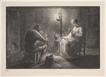 Nacht, uit de serie, Vier Tijden van de Dag