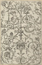 Grotesk paneel, 1550
