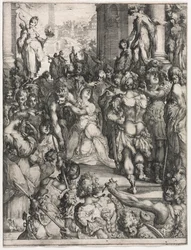 Het martelaarschap van Sint Lucia