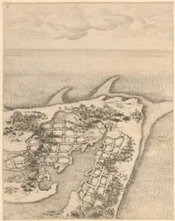 Fragment uit „Belegering van de citadel van Saint-Martin op het Île de Ré”