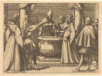 Doop van de prins van Spanje