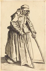 Bedelares met krukken, ca. 1622
