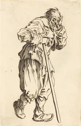 Bedelaar met een Stok, c. 1622