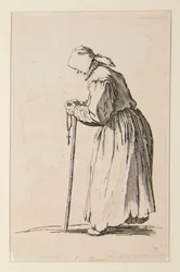 Bedelares met rozenkrans, uit De Bedelaars
