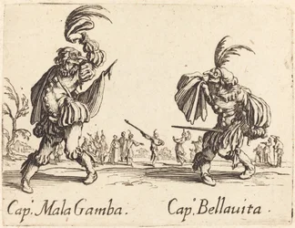 Kapitein Mala Gamba en Kapitein Bellavita