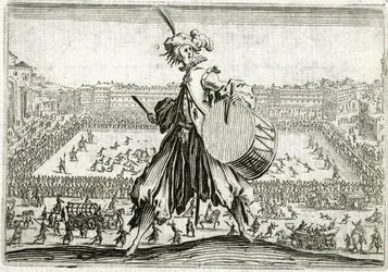 Caprices van verschillende figuren