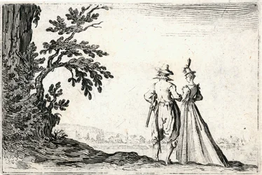 Caprices van verschillende figuren