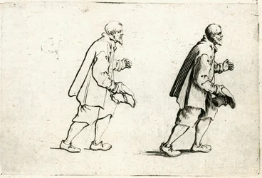 Caprices van verschillende figuren