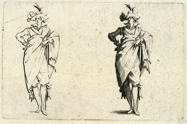 Caprices van verschillende figuren