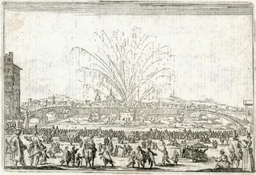 Caprices van verschillende figuren