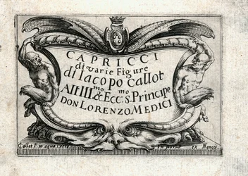 Caprices van verschillende figuren