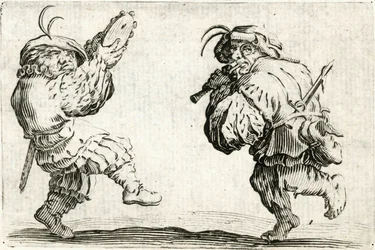 Caprices van verschillende figuren